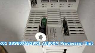 PM866AK01 3BSE076939R1 کنترلر ABB AC800M واحد پردازشگر فشرده