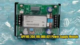 APF195 204-195-000-021 ماژول منبع تغذیه DC فشرده مجهز به ریل DIN